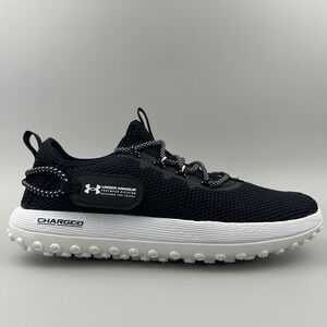 Under Armour Fat Tire Venture Charged Men Size 10 Black Shoes 3027562-002 NEW